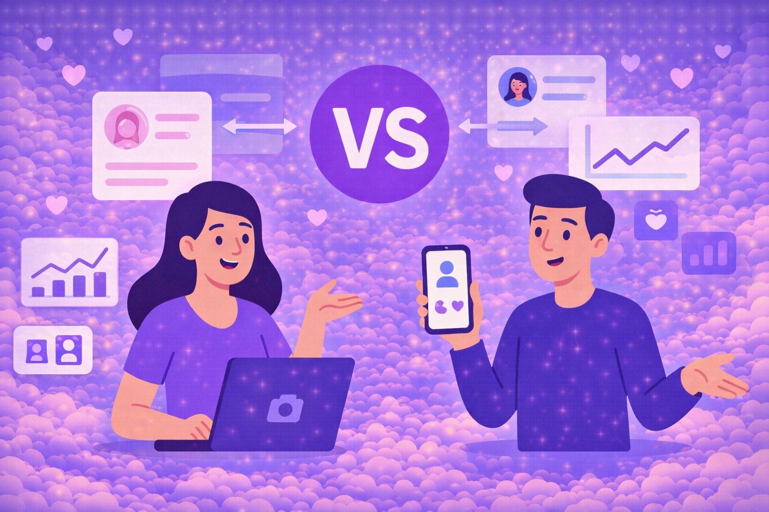OnlyFans vs Fanvue: Commission, Features, and Which Platform Helps Creators Grow